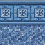 Vintage / Blue Mosaic